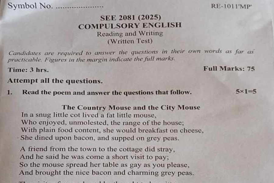 English-QuestionSEE-2081